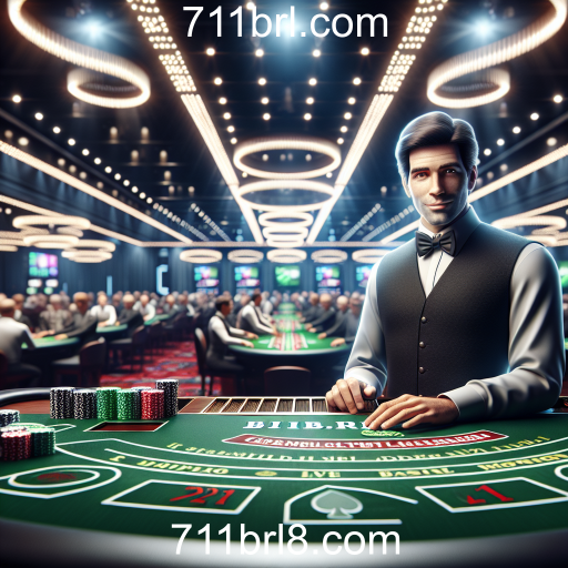 Descubra a Emoção do Cassino Ao Vivo no 711brl.com